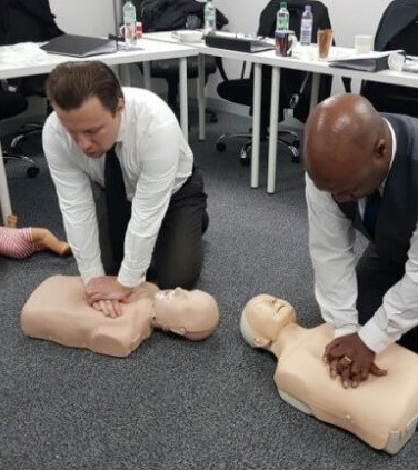 corporate chauffeurs training for first aid